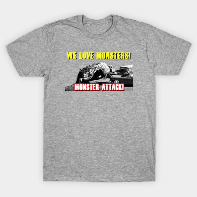 Giant Gila Monster T-Shirt by Monster Attack
